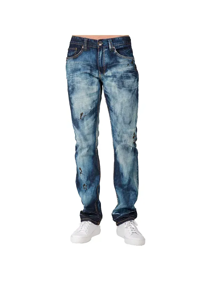 Мужские джинсы Hand Crafted Wash Slim Straight Premium Denim Level 7