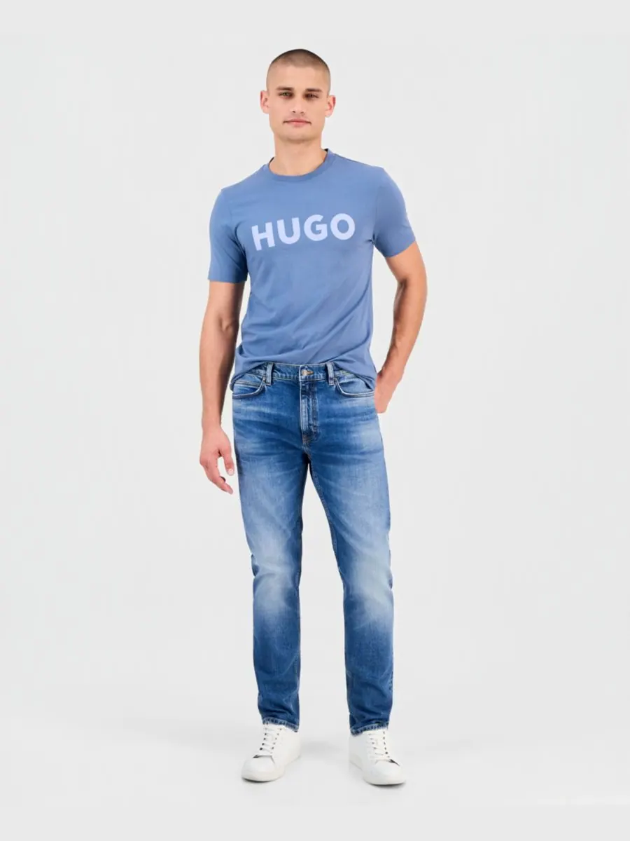 Мужские джинсы прямого кроя 708 Hugo Boss