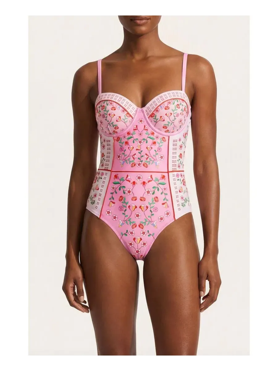 Женский слитный купальник Blush Botanica Jessie Zhao New York