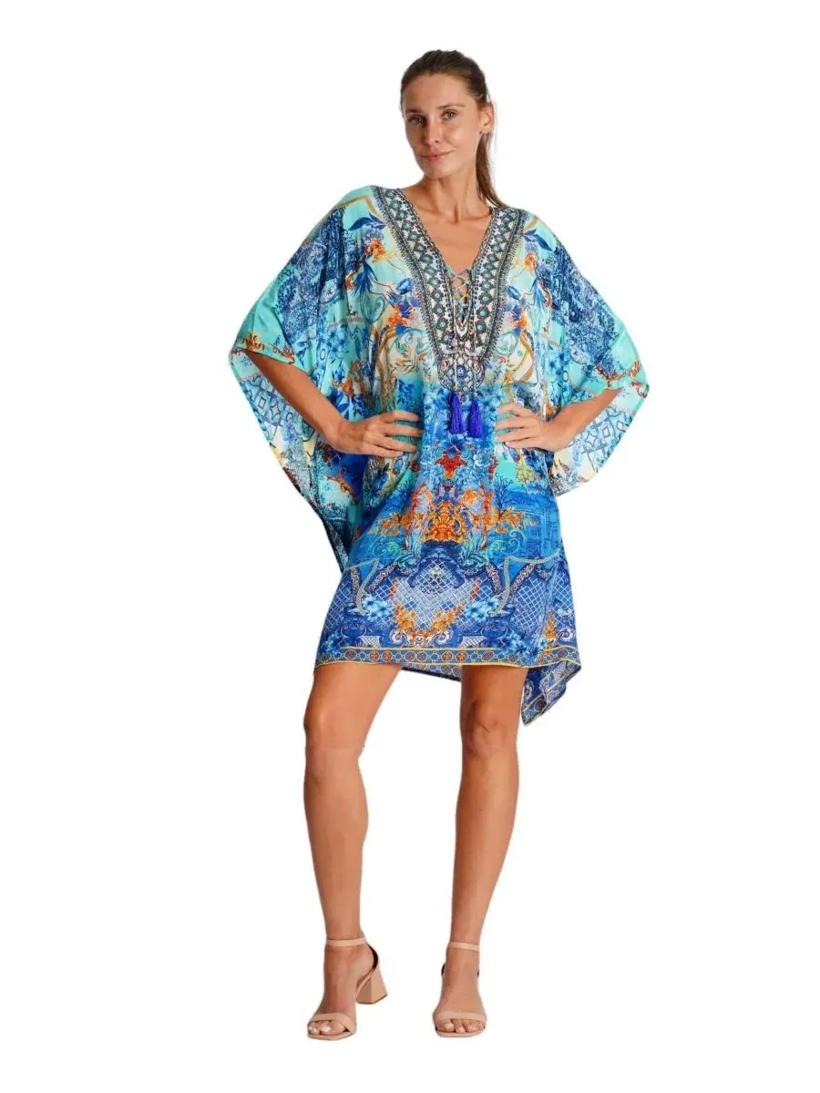 Женский короткий кафтан La Moda Clothing