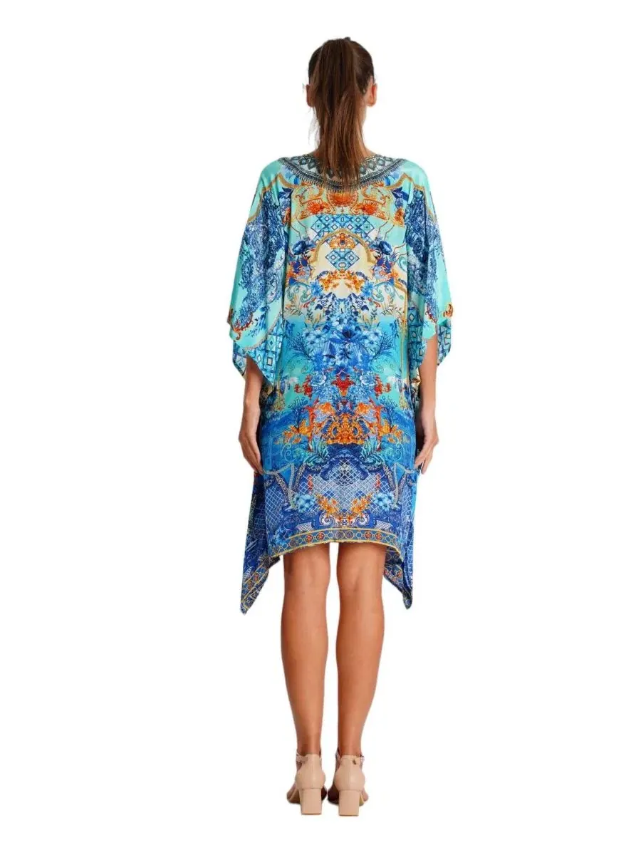 Женский короткий кафтан La Moda Clothing — изображение 2 из 3, нет цвета