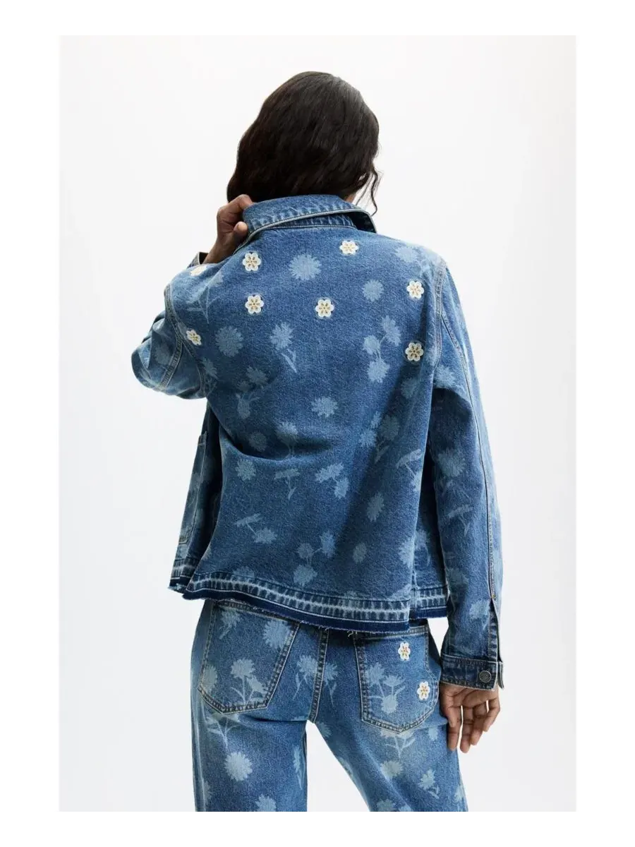 Джинсовая куртка Desigual — изображение 4 из 5, синий