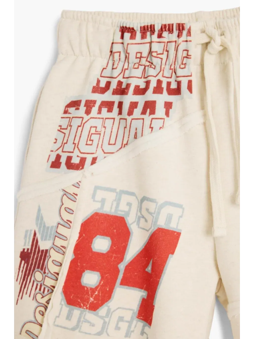 Шорты с принтом Desigual — изображение 4 из 6, белый