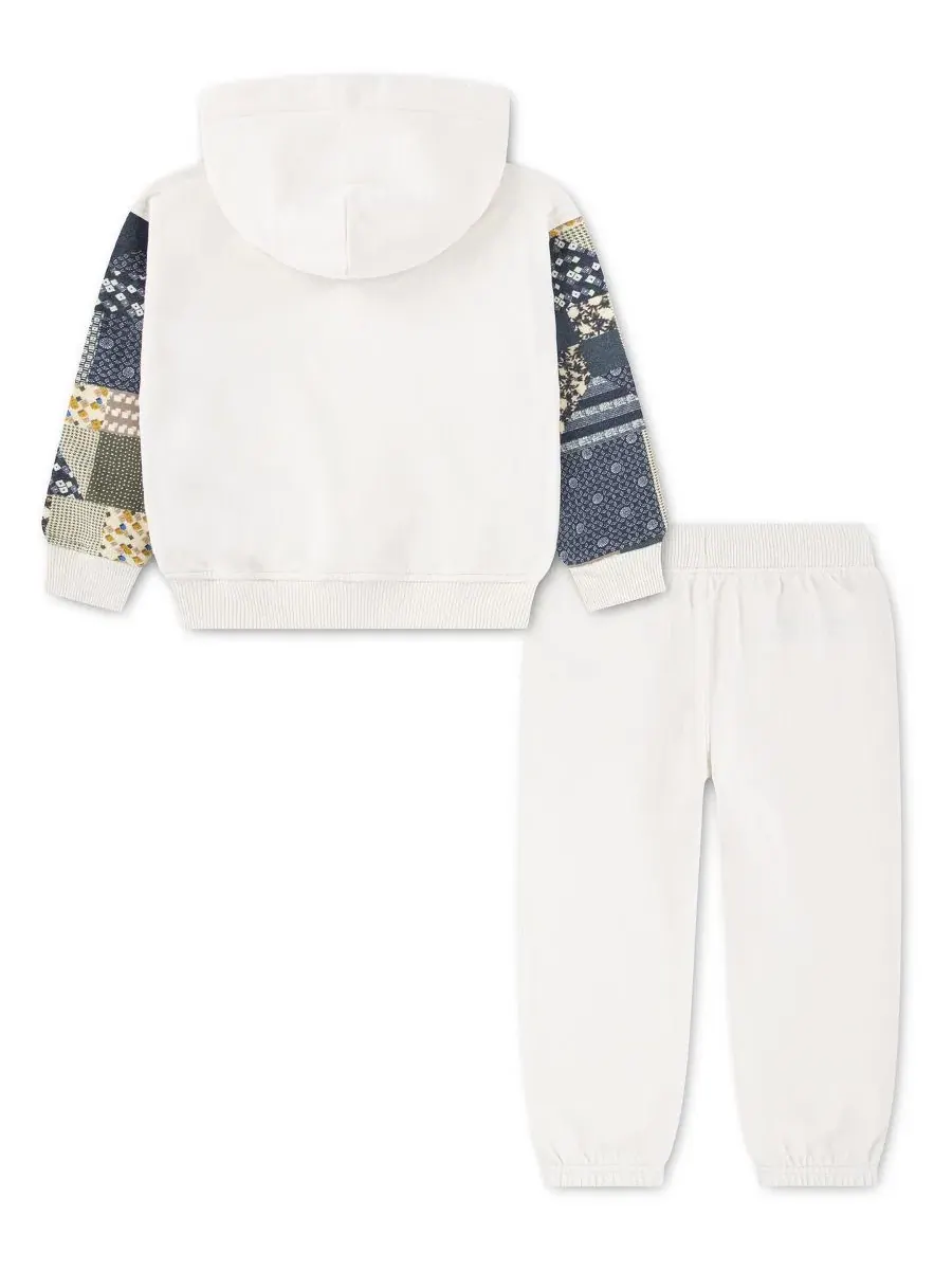 Комплект из худи и брюк из флиса с принтом, Abercrombie Kids — изображение 2 из 5, жет
