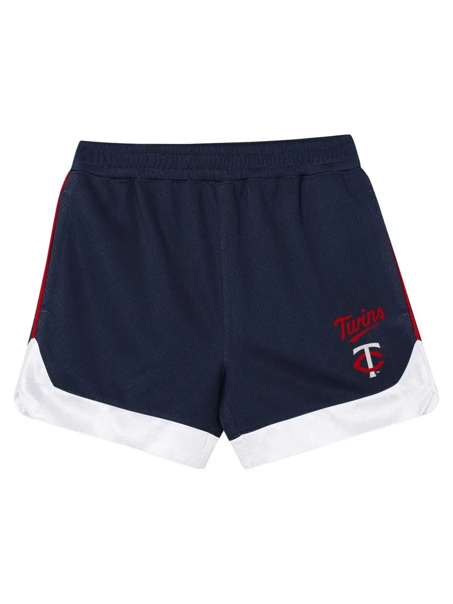 Детский комплект из футболки и шорт с принтом Minnesota Twins Pinch Hitter Outerstuff — изображение 4 из 5, темно-синий