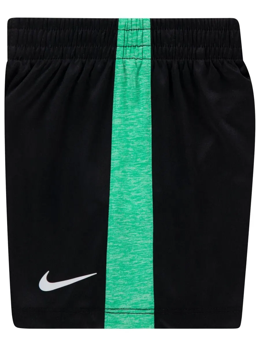 Комплект из футболки и шорт Dri-FIT Dropset Short-Sleeve Nike — изображение 3 из 4, черный/зеленый