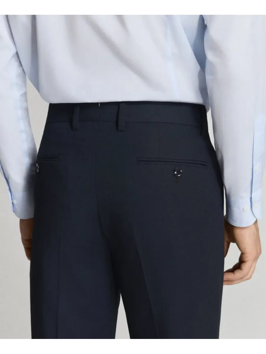 Брюки классические зауженные Monaco Slim-Fit MANGO — 4