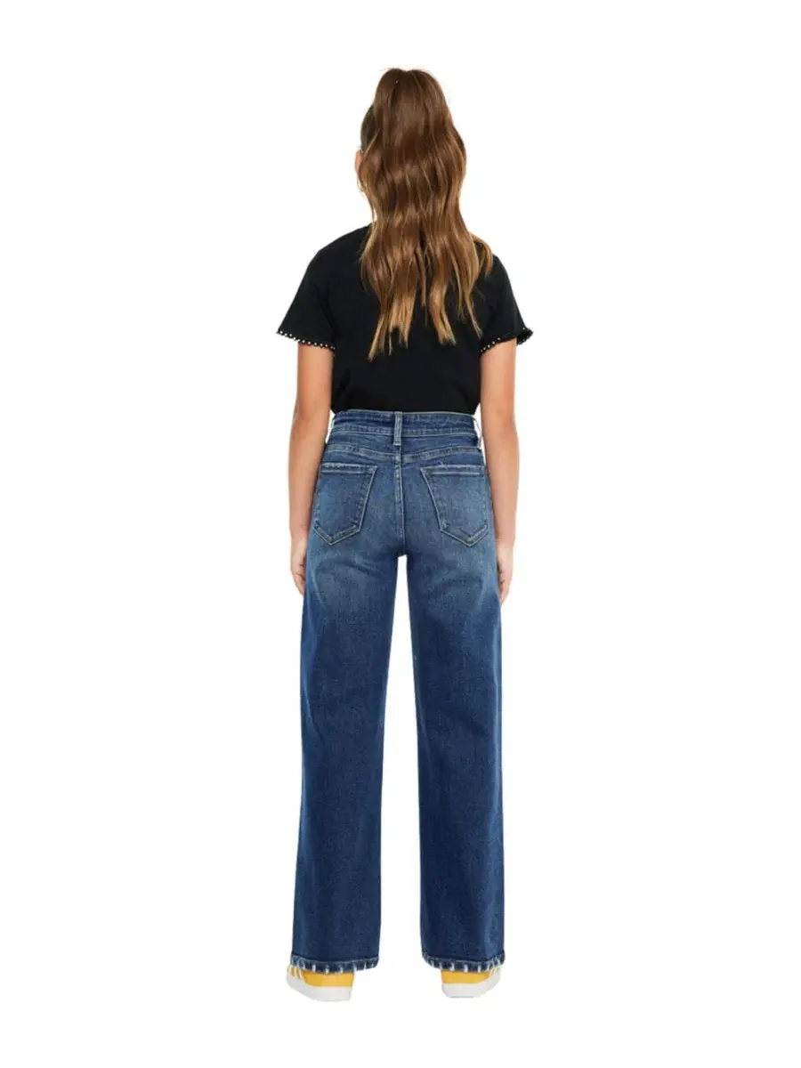 Джинсы Dania High Rise Wide-Leg KanCan — изображение 2 из 6, черный
