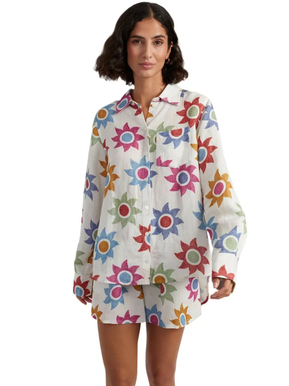 Комплект из рубашки и шорт Cotton Sol Set Chinti & Parker