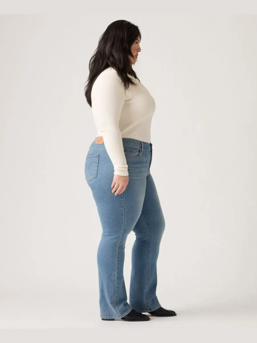 Джинсы-клеш с заниженной талией Levi's — изображение 3 из 7, джинсовый синий
