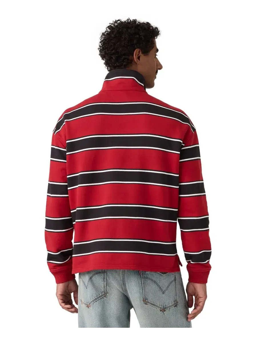 Свитер с четверть-застежкой Cameron Levi's, Stripe Emboldened — изображение 4 из 4