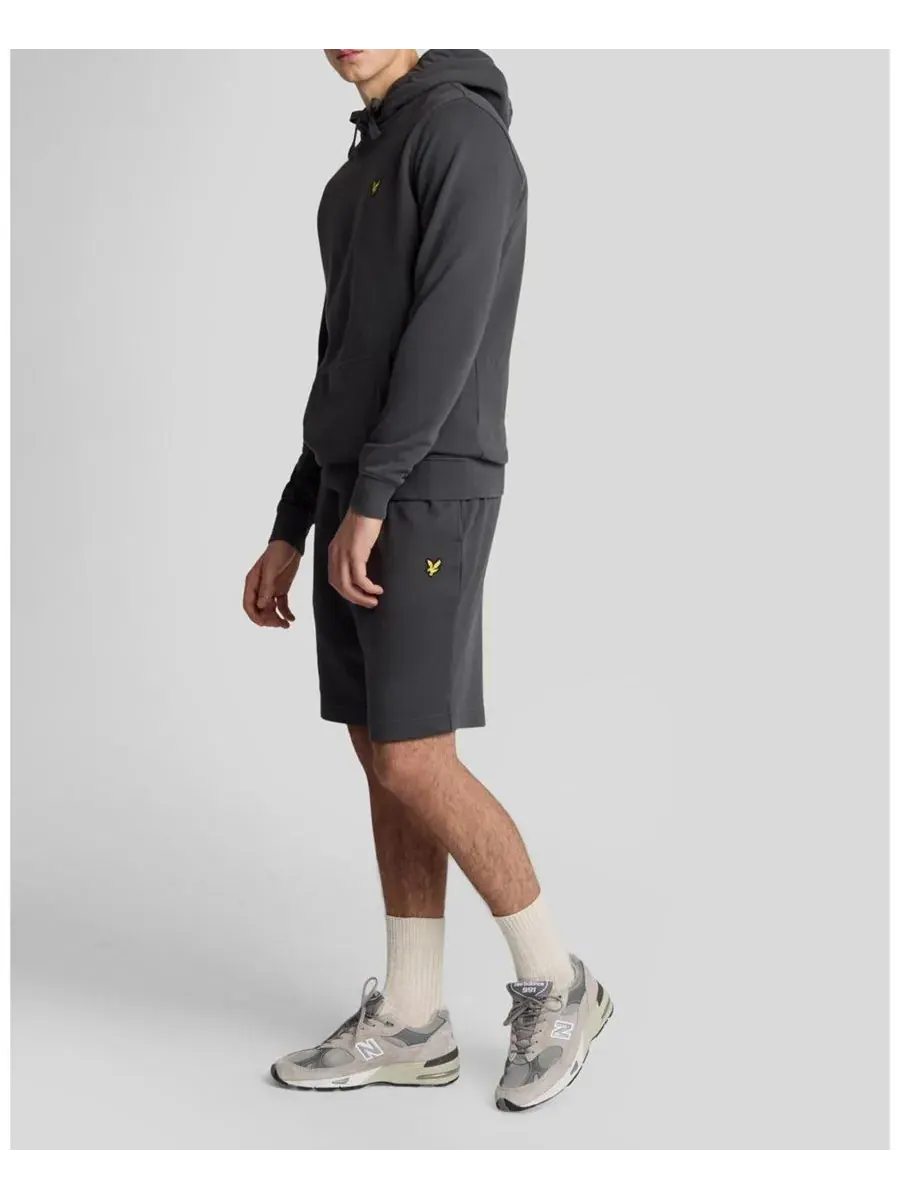 Мужские спортивные шорты Lyle & Scott — изображение 5 из 8, серый
