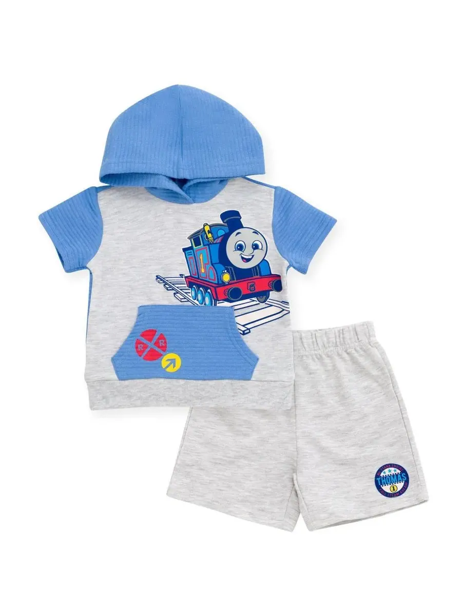 Комплект из футерованного худи и шорт Thomas the Tank Engine Thomas & Friends