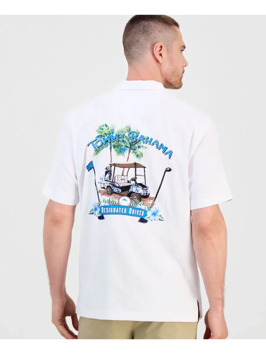 Мужская рубашка с коротким рукавом Coastal Ease Designated Driver Tommy Bahama