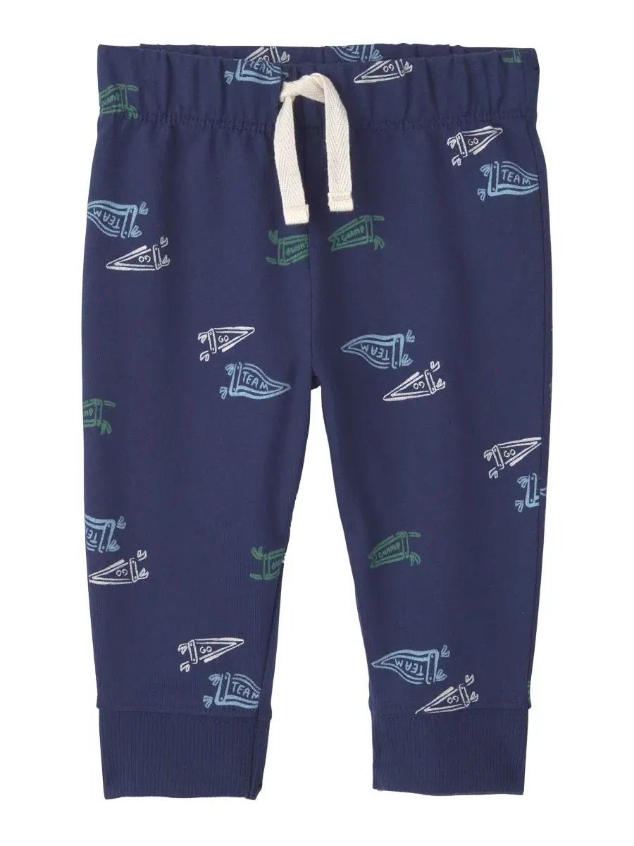 Комплект из боди и брюк Mommy's Champ Pennant Carter's — изображение 2 из 6, кремовый/темно-синий