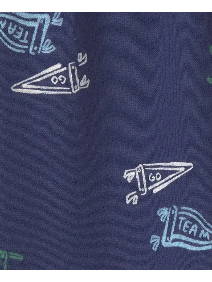 Комплект из боди и брюк Mommy's Champ Pennant Carter's — изображение 5 из 6, кремовый/темно-синий