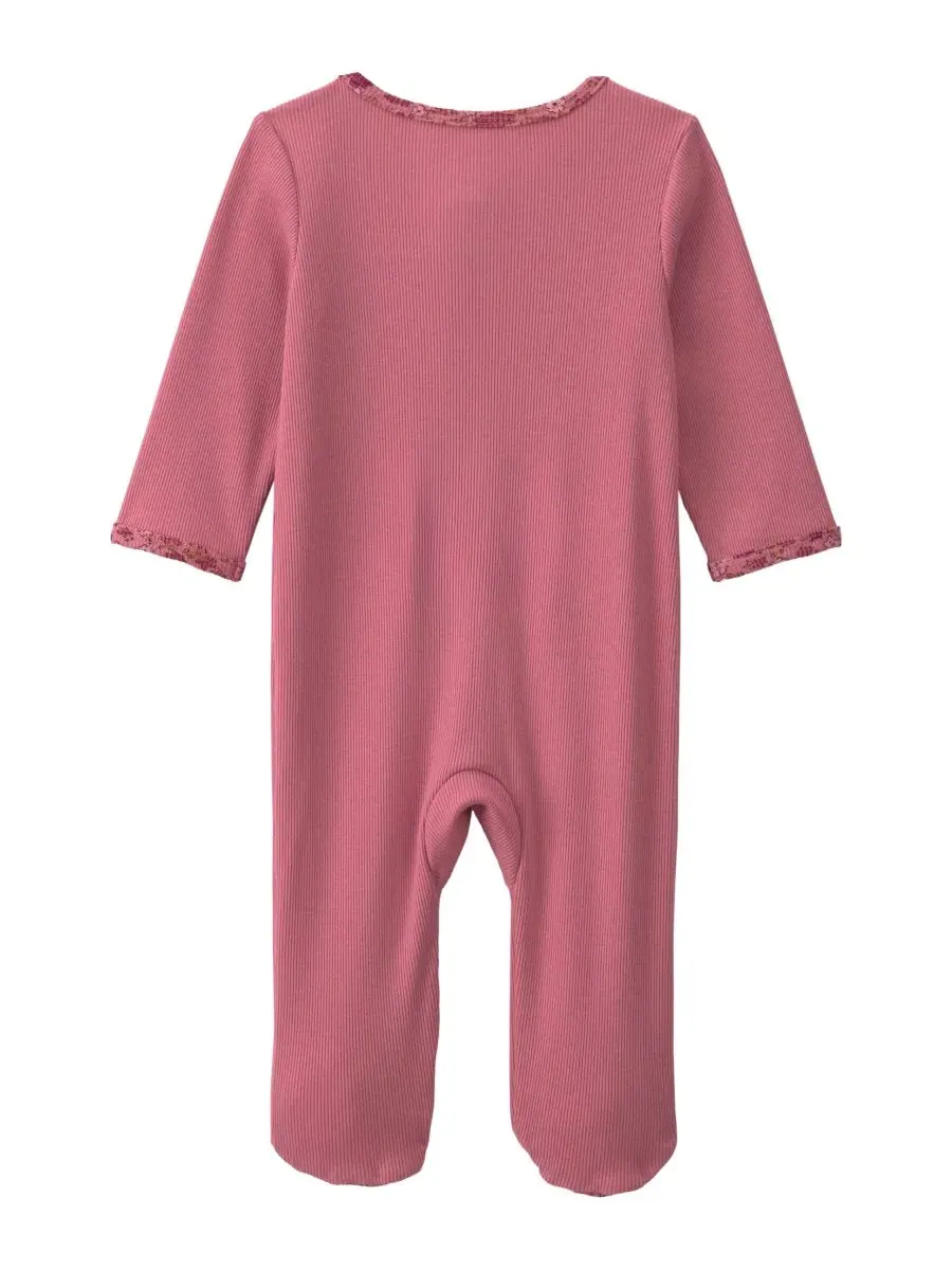 Комбинезон для сна с длинным рукавом Floral 2-Way Zip Sleep & Play Carter's — изображение 2 из 5, розовый