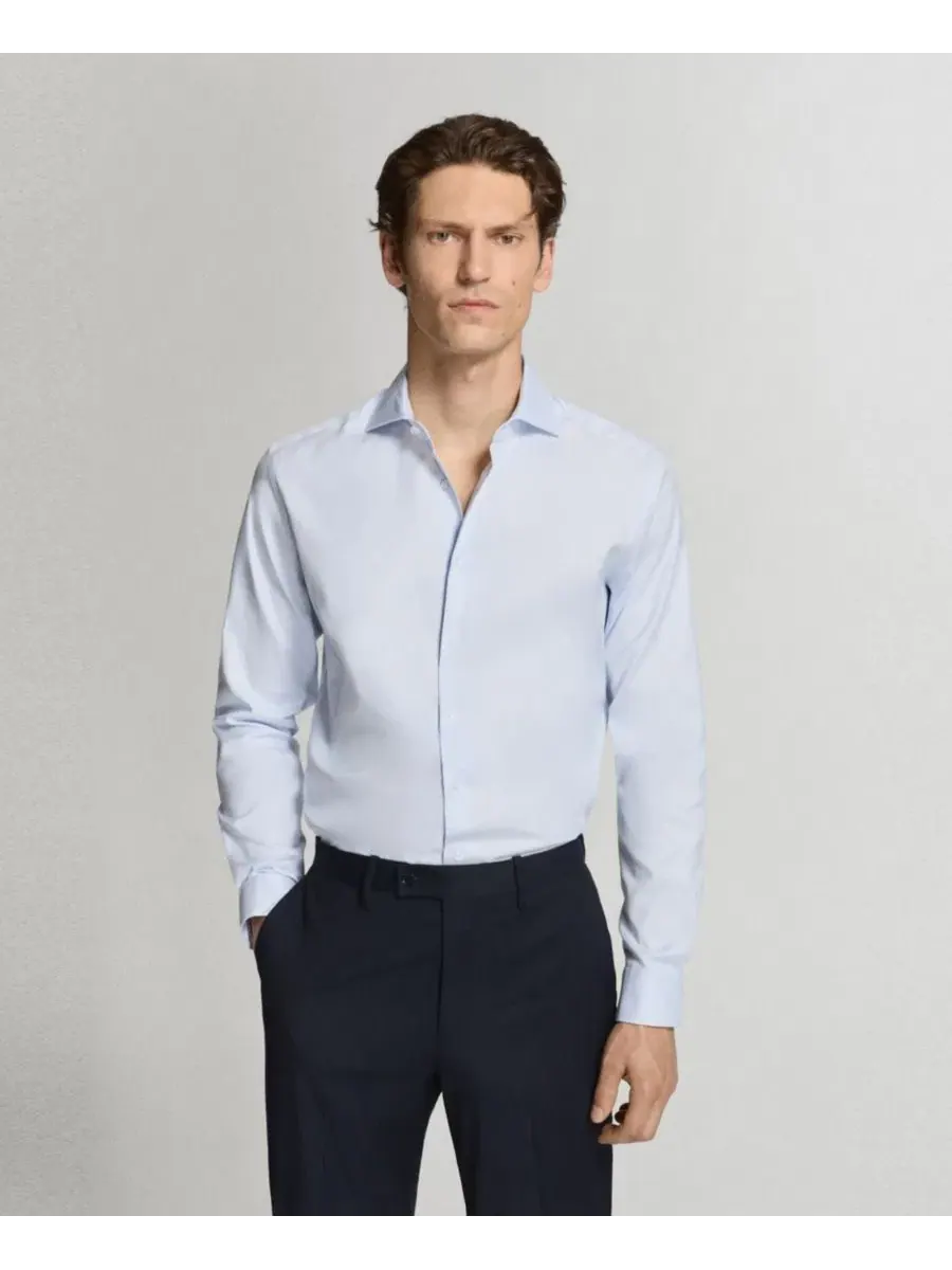 Рубашка из хлопка с принтом, Slim Fit MANGO