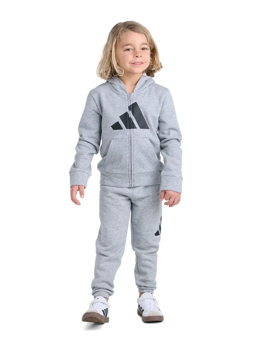 Комплект из куртки и джоггеров с капюшоном, с принтом adidas