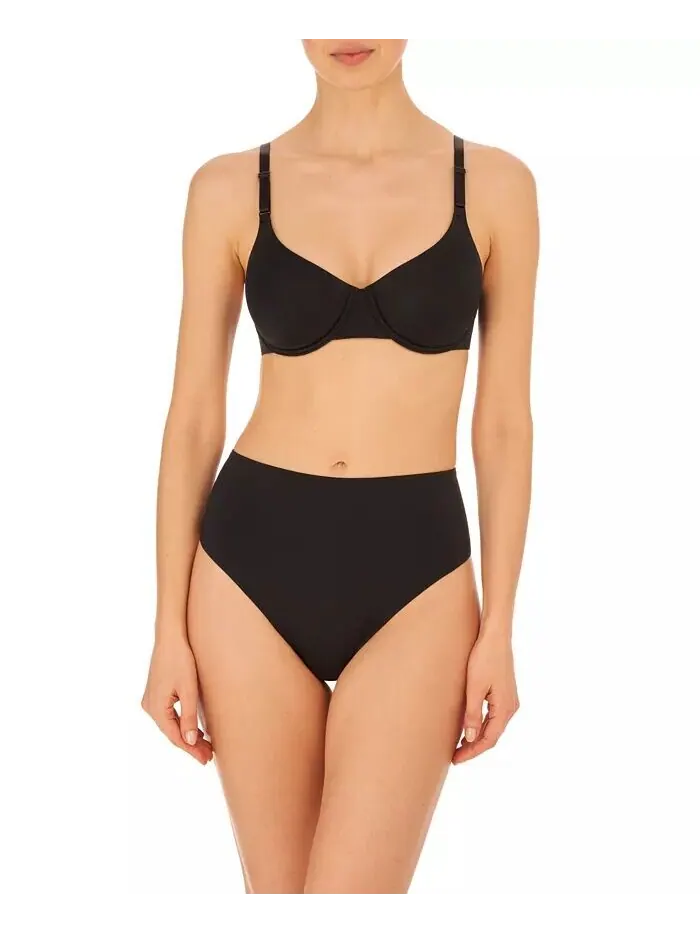 Женские жидкие бюстгальтеры Full Fit Contour на косточках 731325 Natori — изображение 4 из 11, черный