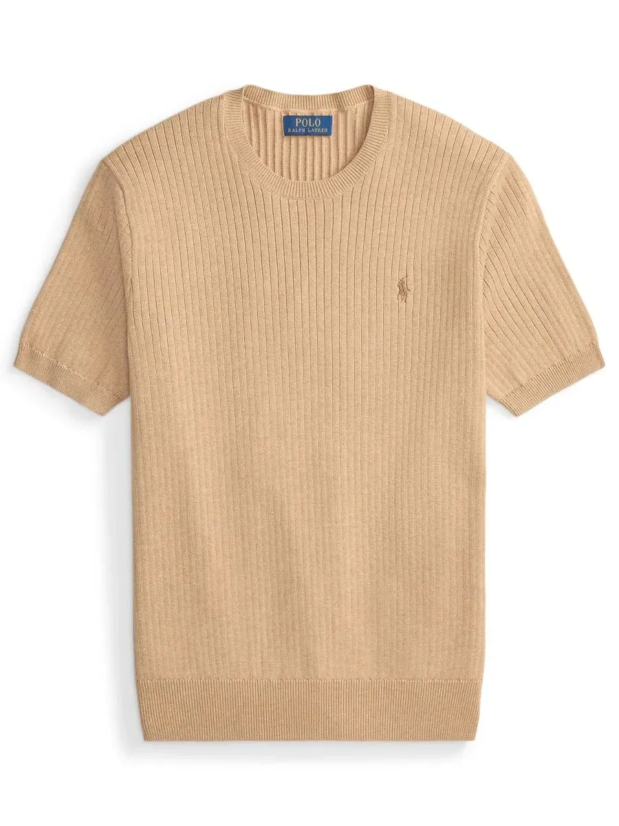 Свитер с круглым вырезом Polo Ralph Lauren, Camel Melange — изображение 5 из 5