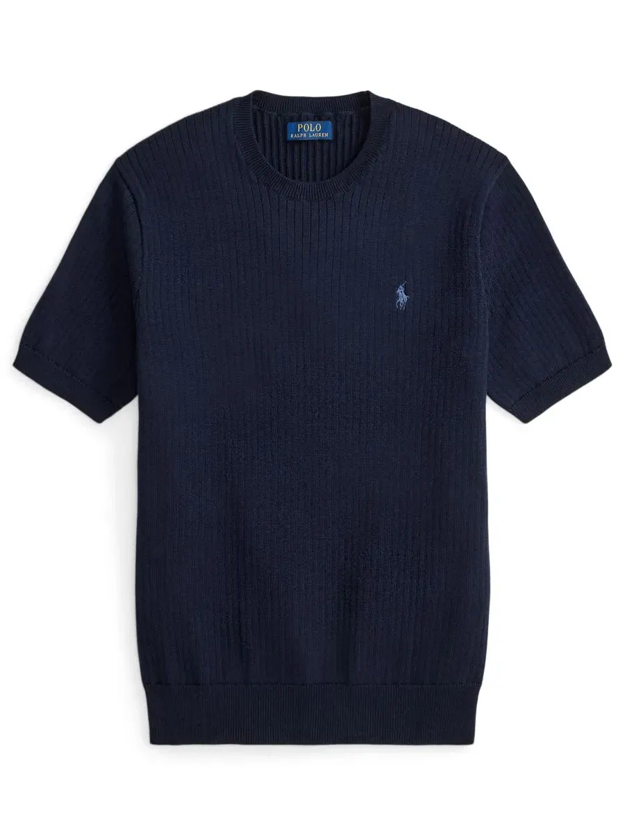 Свитер с круглым вырезом Polo Ralph Lauren — изображение 5 из 5, темно-синий
