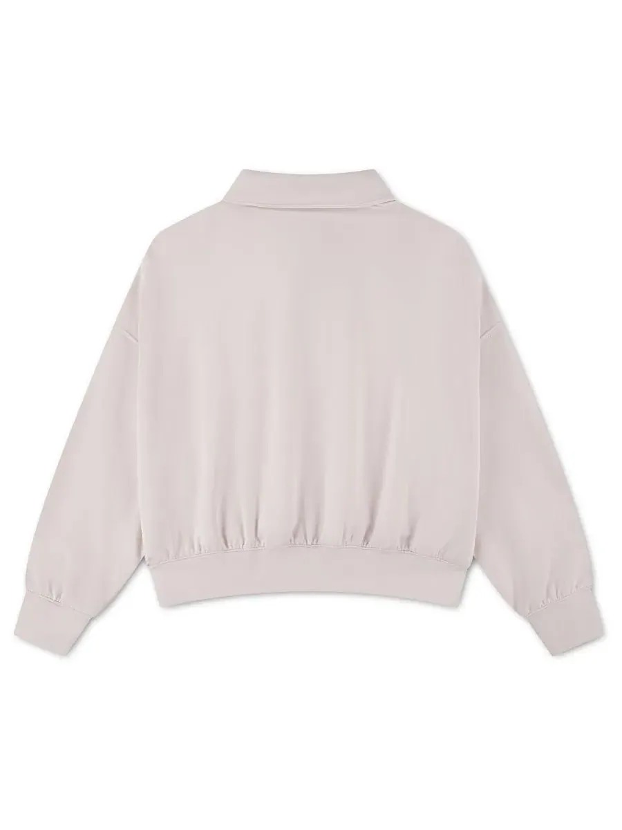 Свитшот-поло с молнией Allstar Quarter-Zip Jordan — изображение 2 из 3, мел