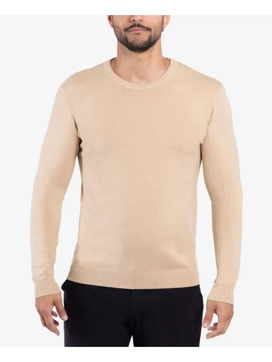 Свитер с круглым вырезом, длинным рукавом, модель Big & Tall Basic Crewneck XRAY