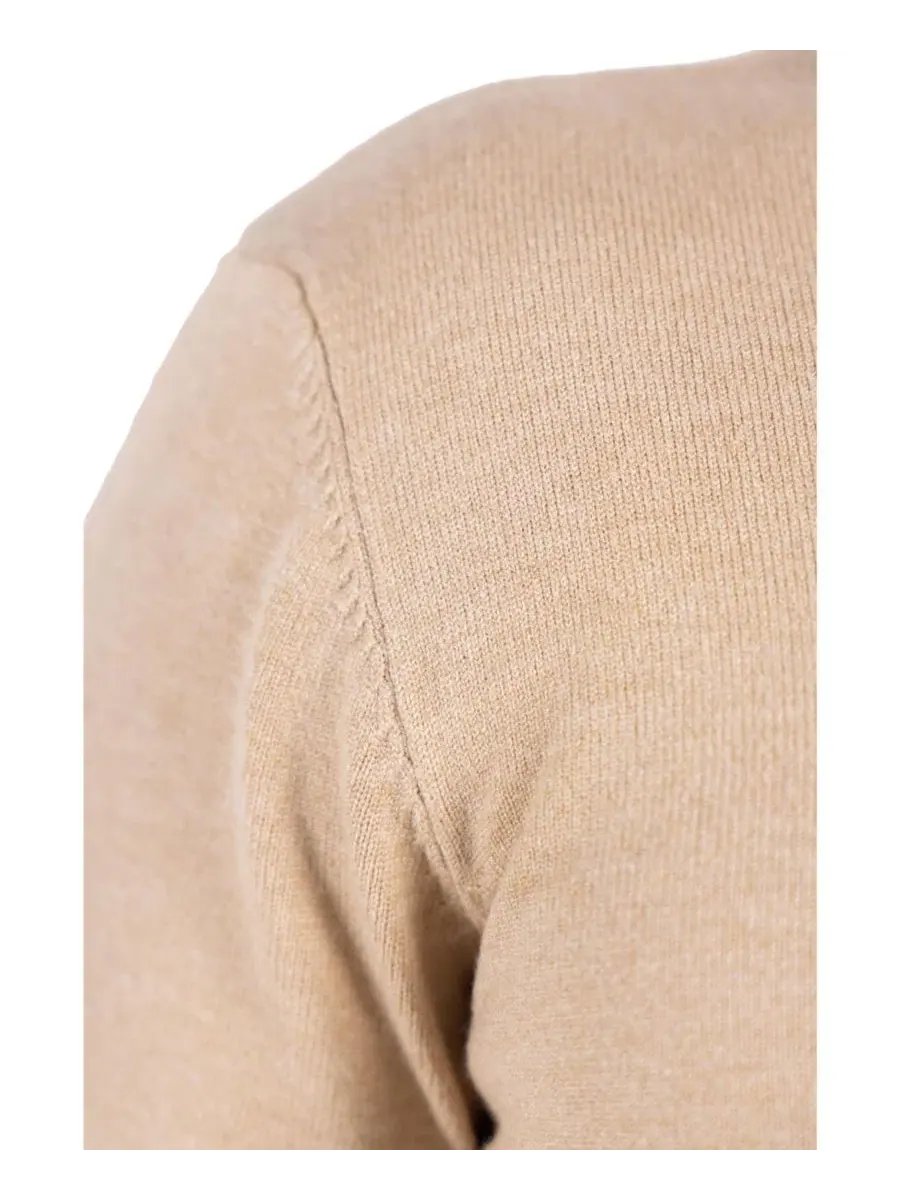 Свитер с круглым вырезом, длинным рукавом, модель Big & Tall Basic Crewneck XRAY — изображение 11 из 20, овсяный