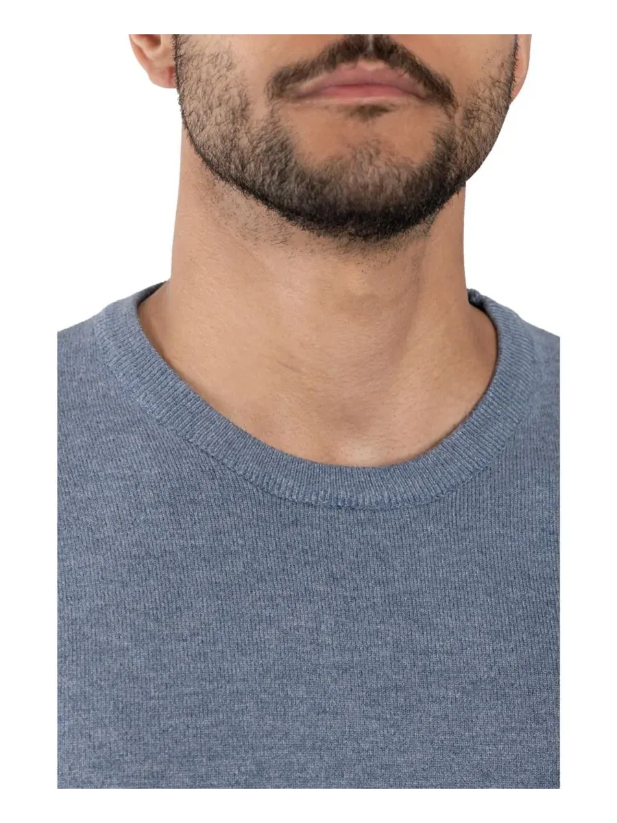 Свитер с круглым вырезом Big & Tall Basic Crewneck XRAY, Heather Slate — изображение 6 из 8