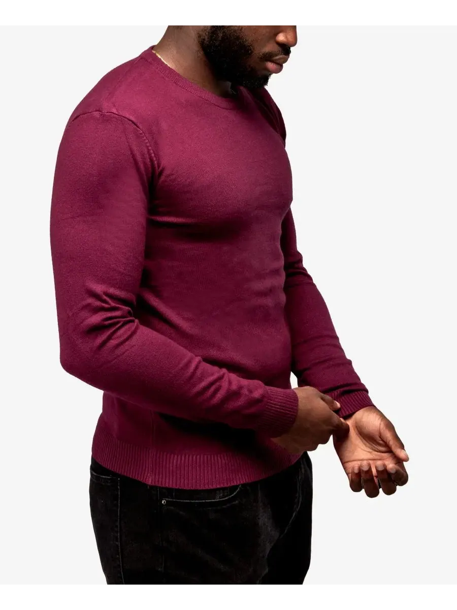 Свитер с круглым вырезом Big & Tall Basic Crewneck XRAY — изображение 13 из 13, сливавый
