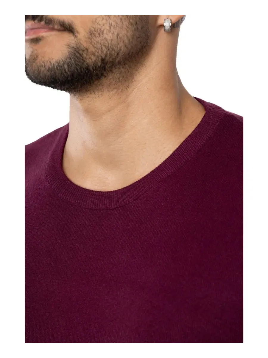 Свитер с круглым вырезом Big & Tall Basic Crewneck XRAY — изображение 3 из 13, сливавый