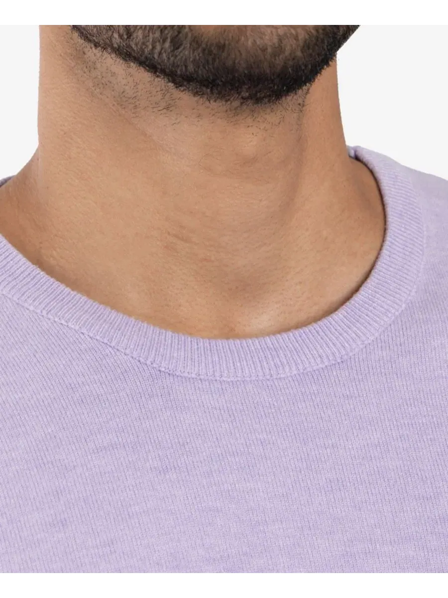 Свитер с круглым вырезом Big & Tall Basic Crewneck XRAY — изображение 18 из 20, фиолетовый