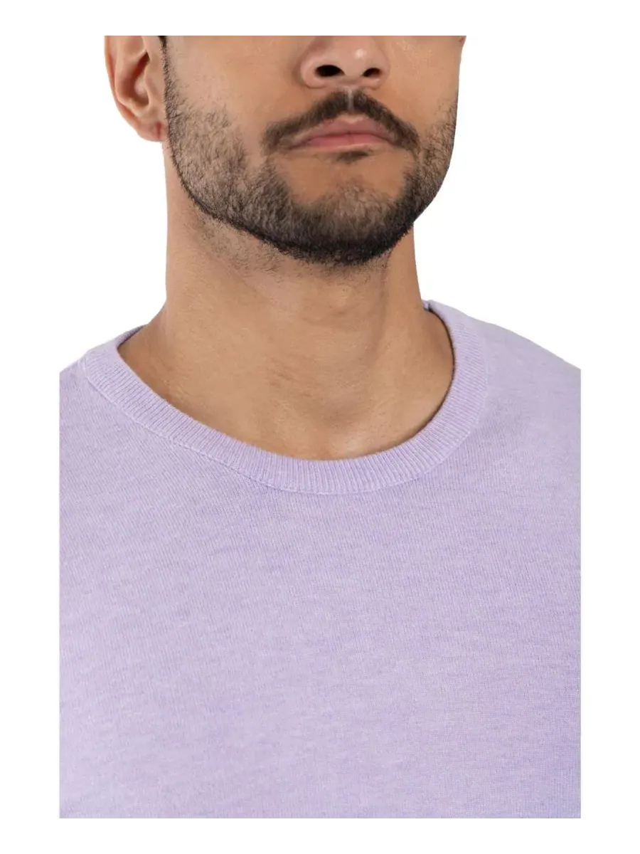 Свитер с круглым вырезом Big & Tall Basic Crewneck XRAY — изображение 6 из 20, фиолетовый