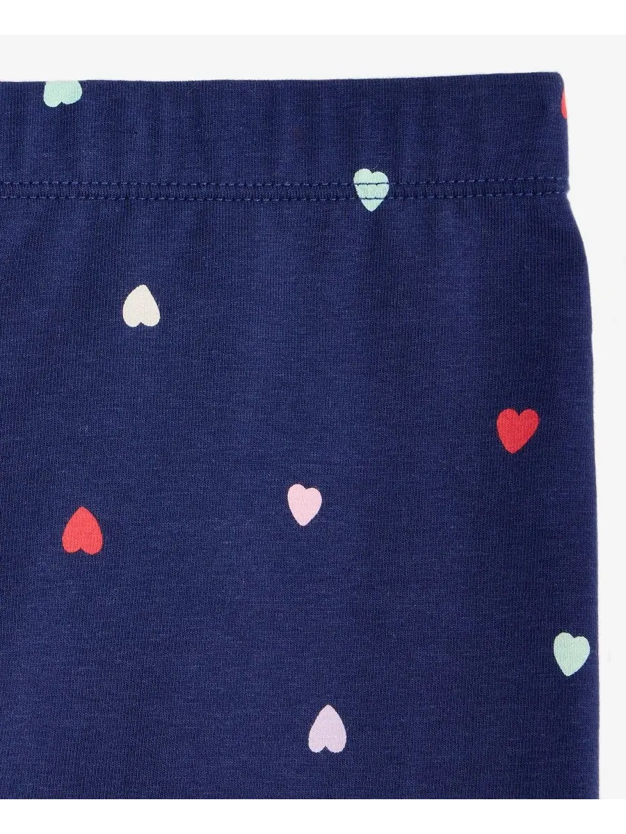 Леггинсы с принтом Multi-Heart Print Epic Threads — изображение 3 из 3, синий