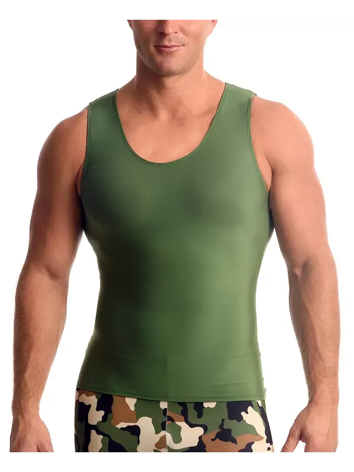 Мужская компрессионная майка Muscle Tank Top для активного образа жизни Instaslim
