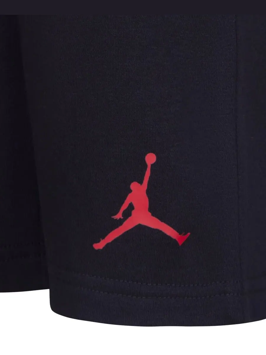 Детский комплект из футболки и шорт Jumbo Jumpman (4-7 лет), 2 предмета Jordan — изображение 6 из 6, черный/красный