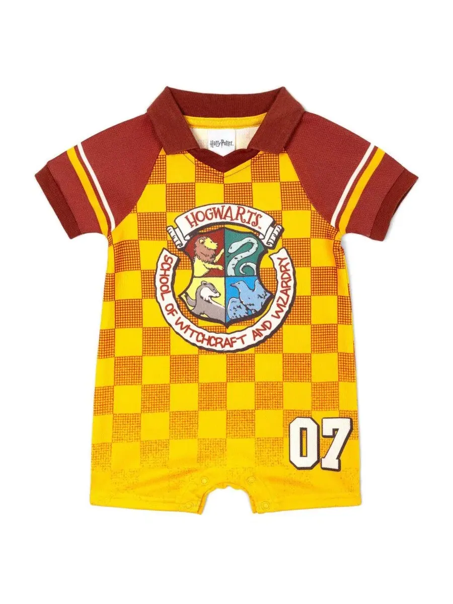 Боди-комбинезон с принтом Hogwarts Athletic-Inspired Harry Potter