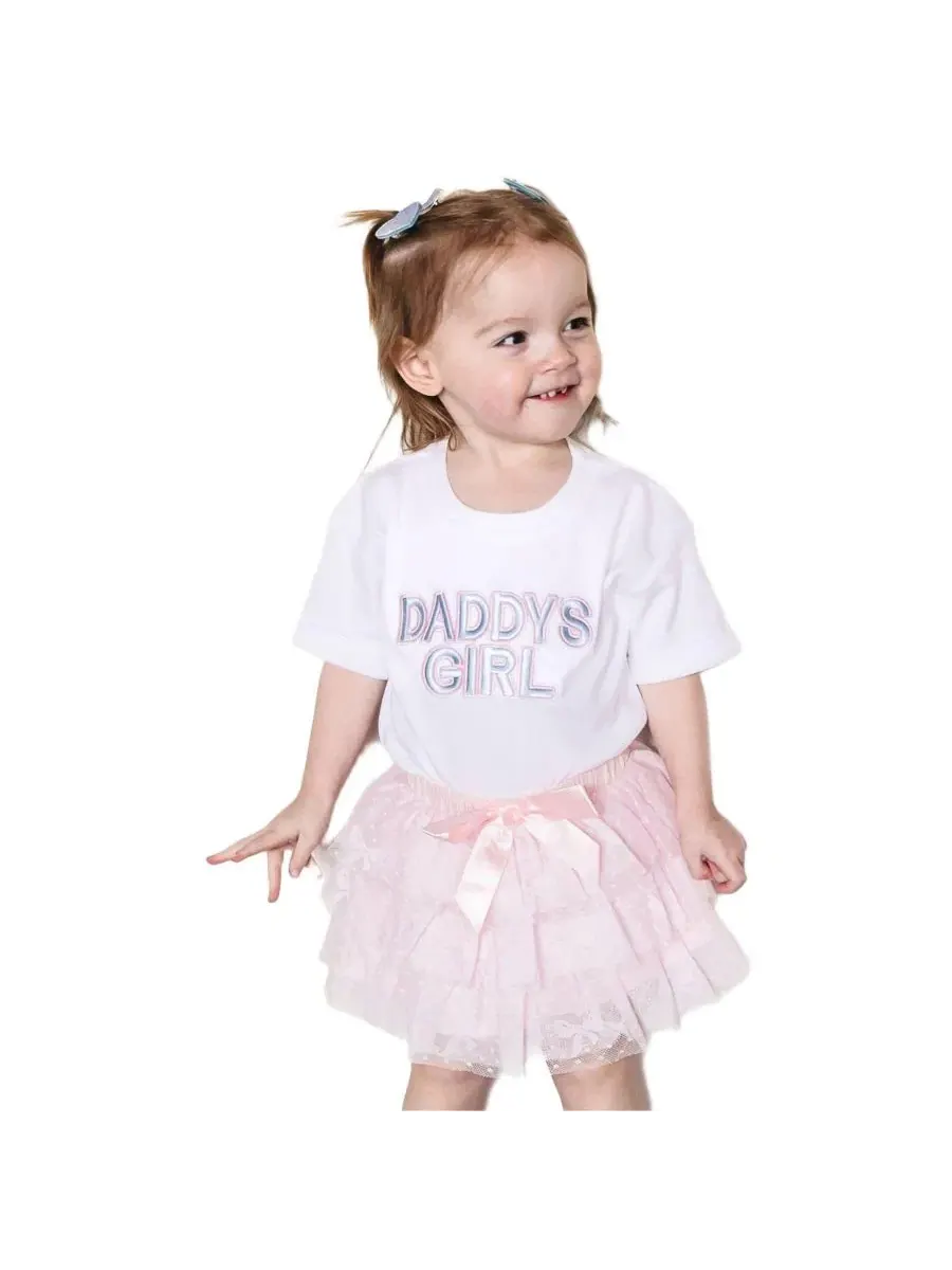 Боди-комбинезон Daddy's Patch с коротким рукавом Sweet Wink — изображение 2 из 3, белый