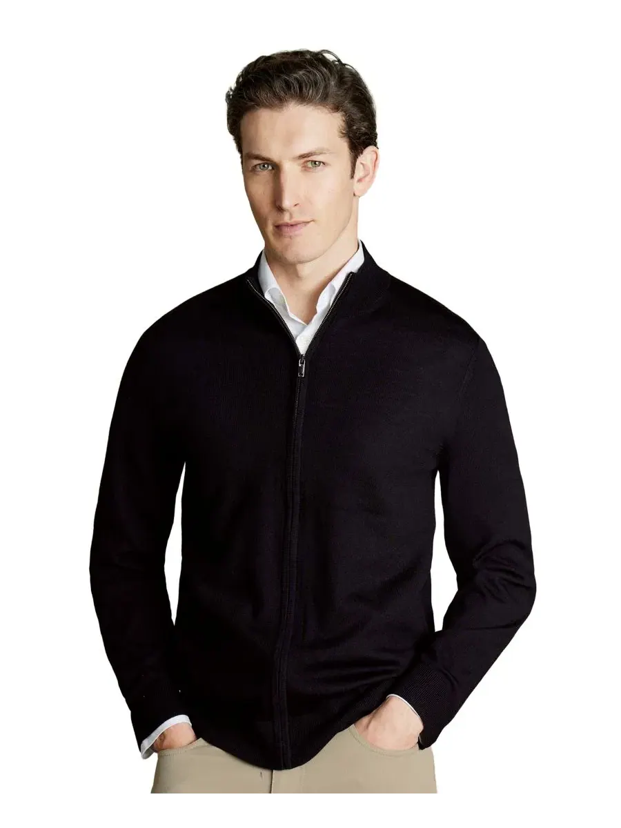 Свитер с шальным воротником Charles Tyrwhitt