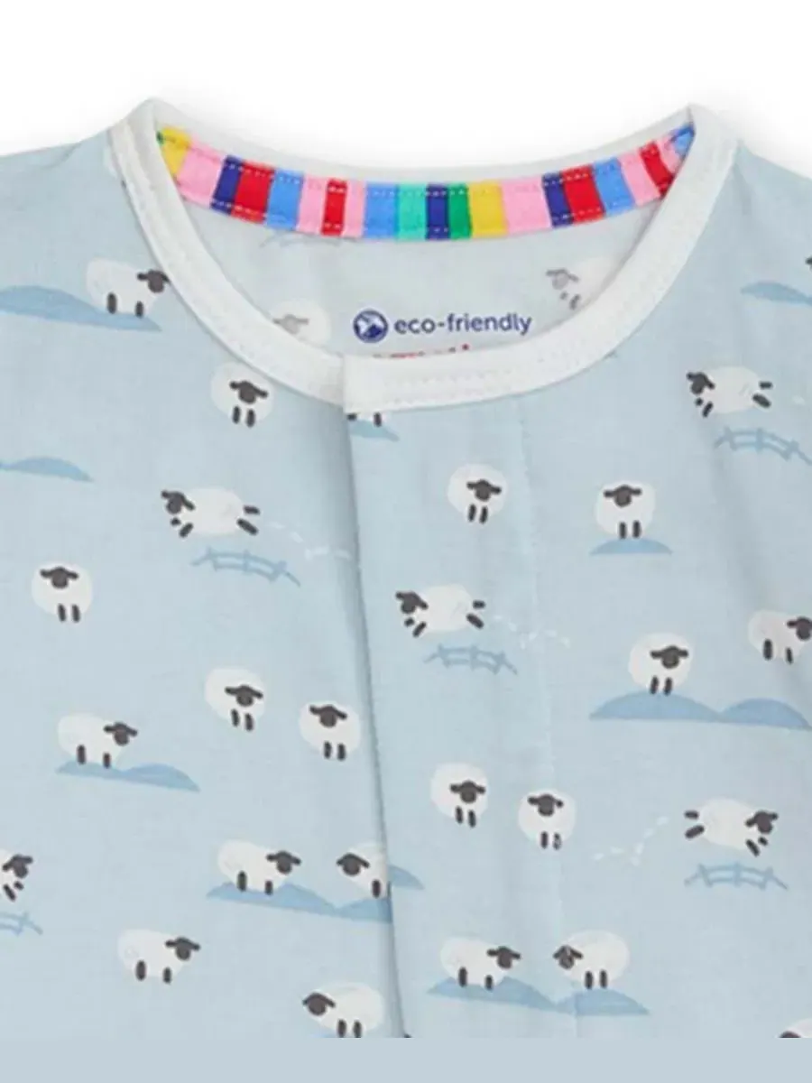 Боди-комбинезон с длинным рукавом Baa Baa Baby Magnetic Me — изображение 3 из 5, синий