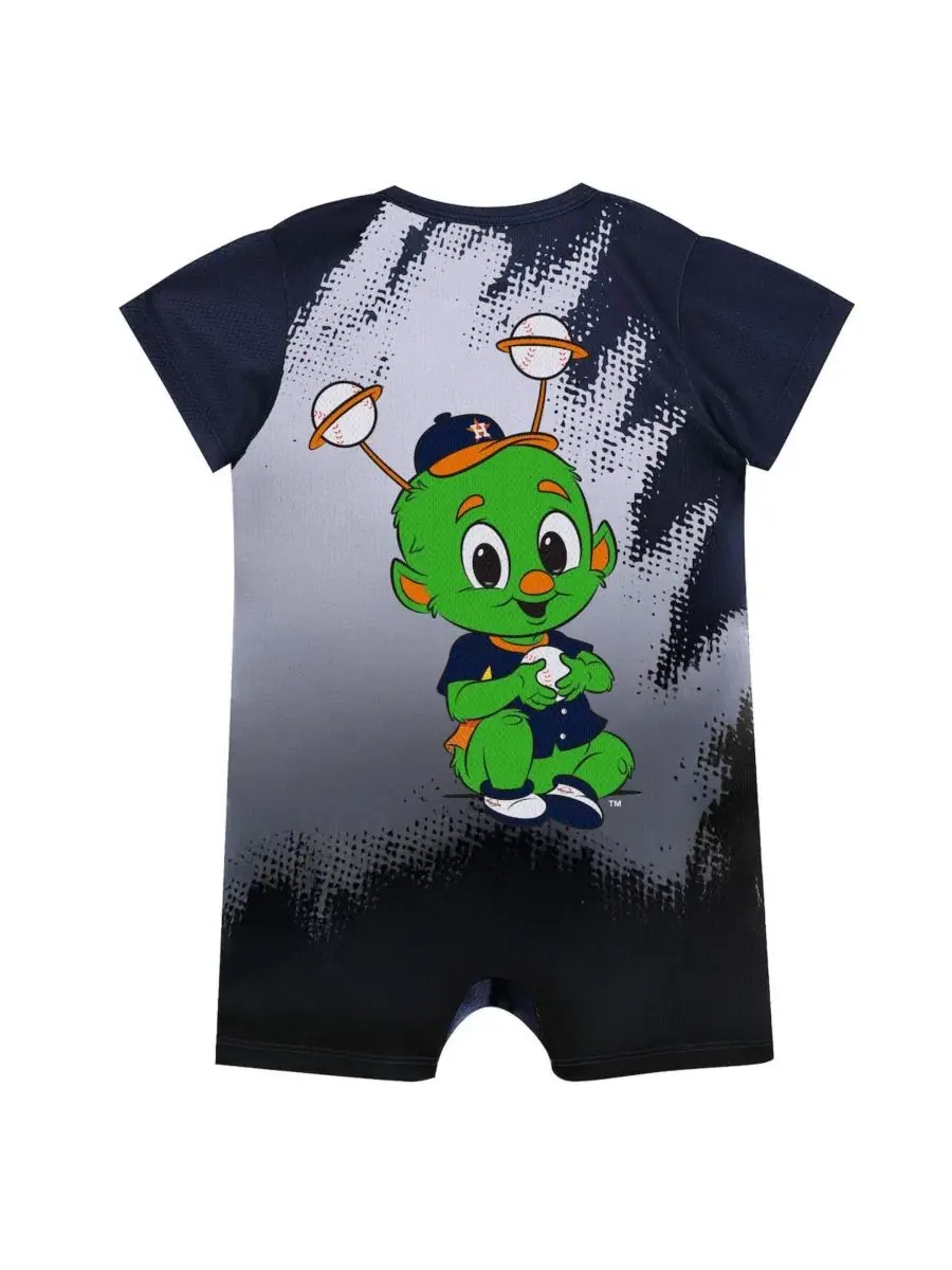 Боди с принтом Houston Astros Baby Mascot Outerstuff — изображение 3 из 3, темно-синий
