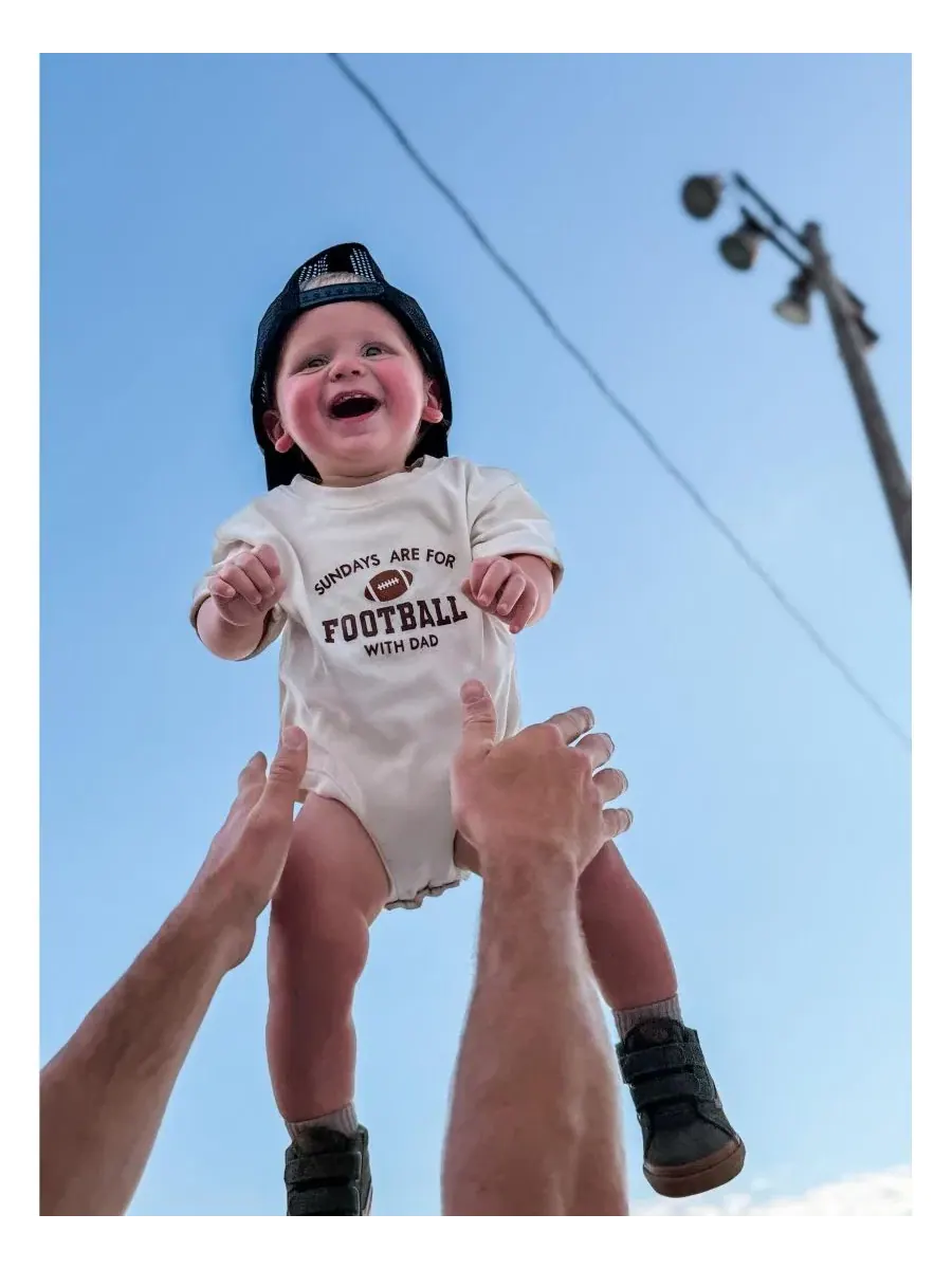 Боди-комбинезон с коротким рукавом Sundays Are For Football Sweet Wink — изображение 3 из 3, прозрачный