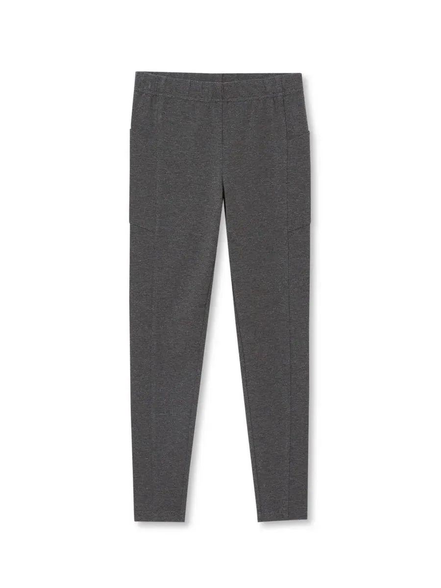 Леггинсы до щиколотки с карманами Tough Cotton Charcoal Heather