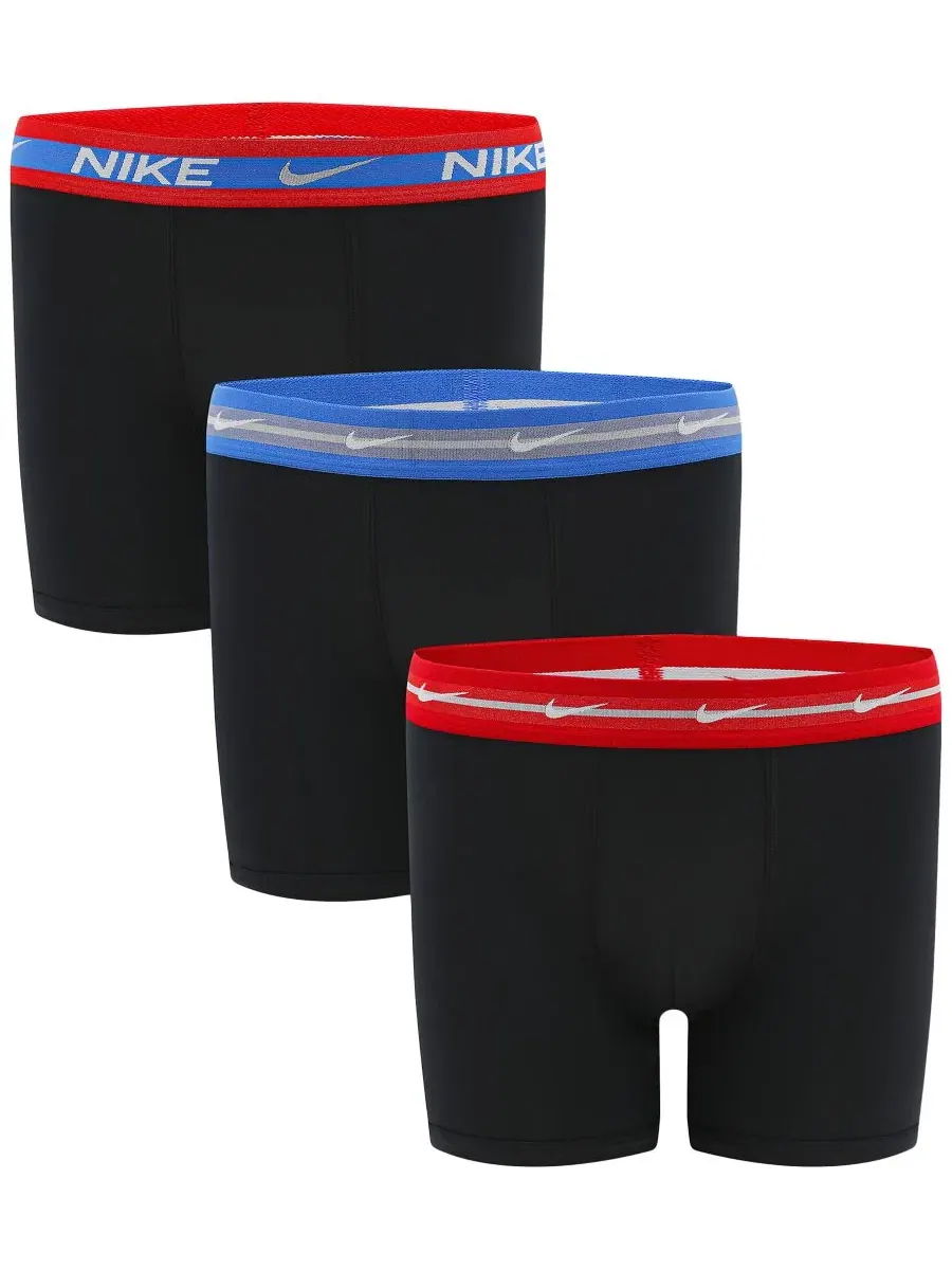 Комплект трусов-боксеров Dri-FIT с эластичным поясом, 3 пары Nike
