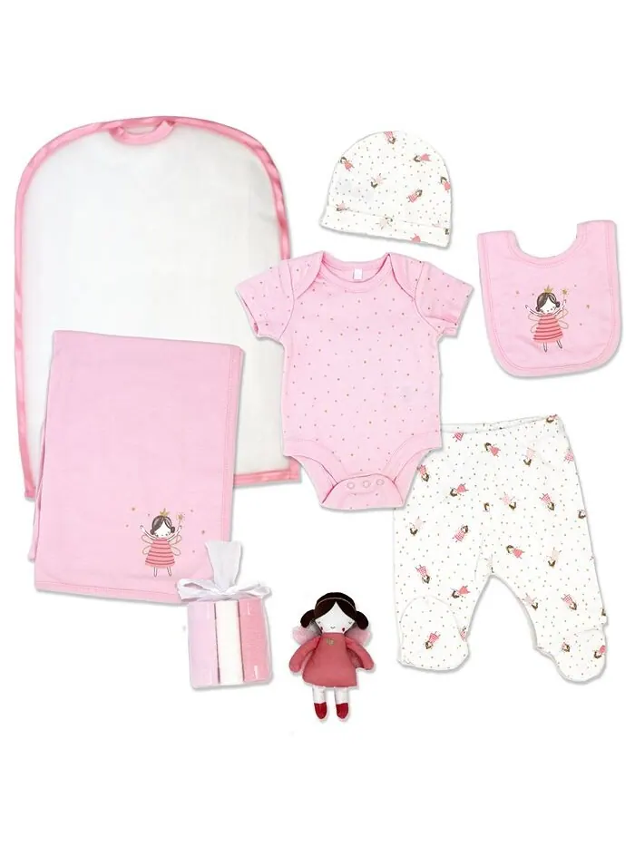 Подарок Маленькая фея для маленьких девочек, набор из 10 предметов Rock-A-Bye Baby Boutique