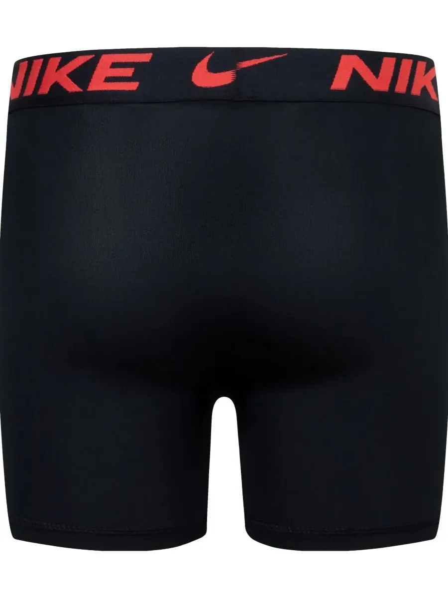 Nike Трусы-боксеры Big Boys Dri-FIT из полиэстера, яркие цвета, комплект из 5 штук — изображение 3 из 10, черный