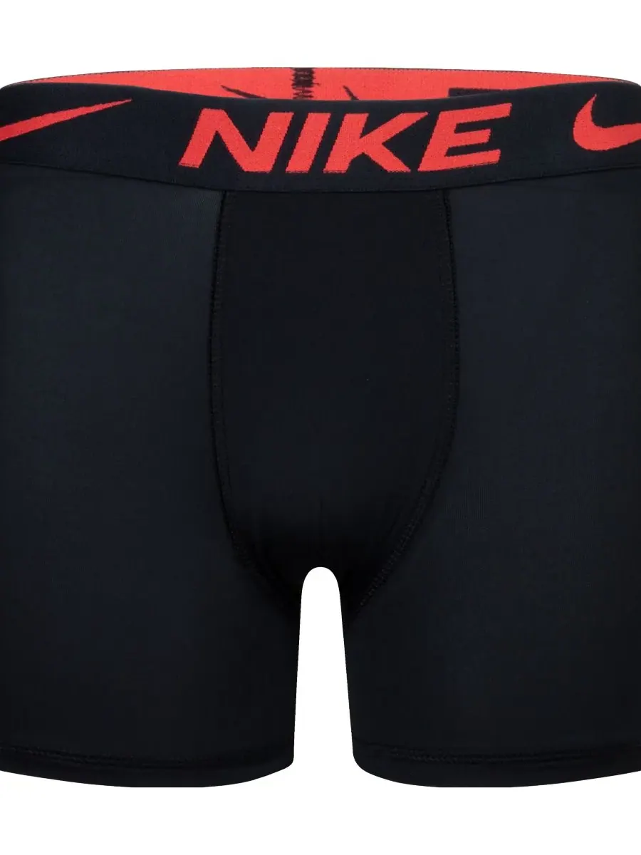 Nike Трусы-боксеры Big Boys Dri-FIT из полиэстера, яркие цвета, комплект из 5 штук — изображение 8 из 10, черный