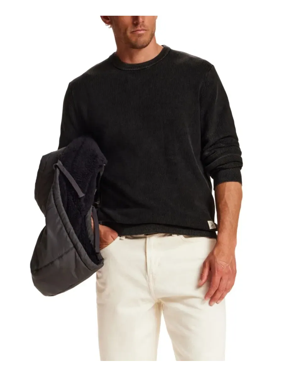 Мужской свитер Rib Knit Stonewash Weatherproof Vintage