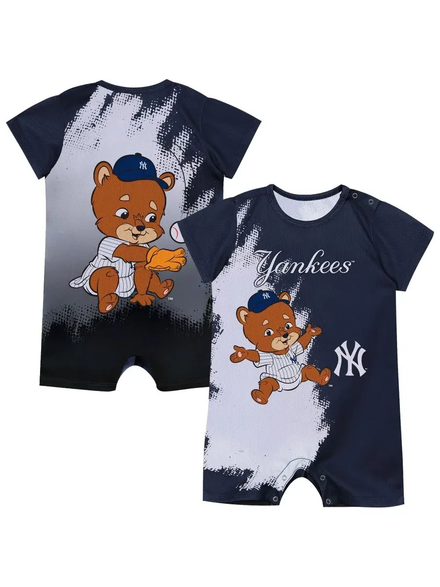 Боди с принтом New York Yankees Baby Mascot Outerstuff